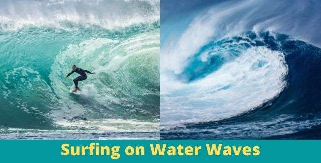 Surfing on Water Waves
